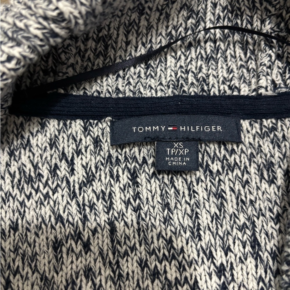 Tommy Hilfiger Ombré Gray Blue Cardigan Size XS - Picture 4 of 5